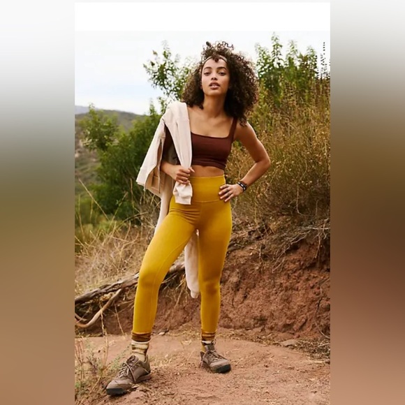 82-Free People Movement High-Rise Good Karma Leggings - Picture 2 of 4